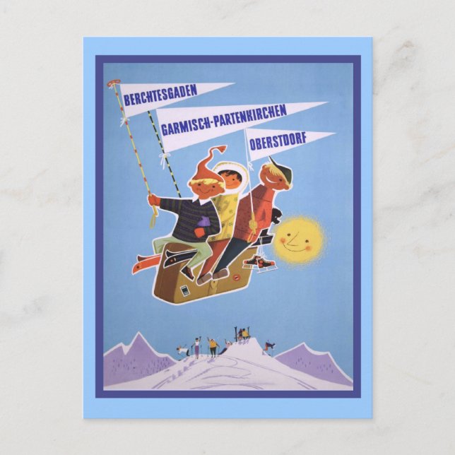 Bayern, Tyskland Vykort (Framsida)