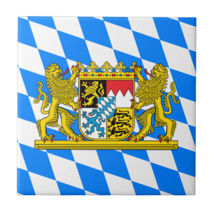 Bayern vapensköld kakelplatta