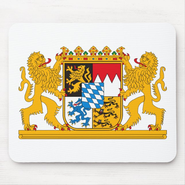 Bayern vapensköld Mousepad Musmatta (Framsidan)