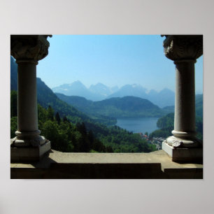 Bayersk alperna poster
