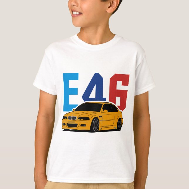 Bayersk E46 T Shirt (Framsida)