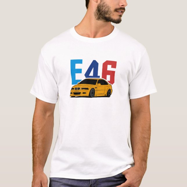 Bayersk E46 T-shirt (Framsida)