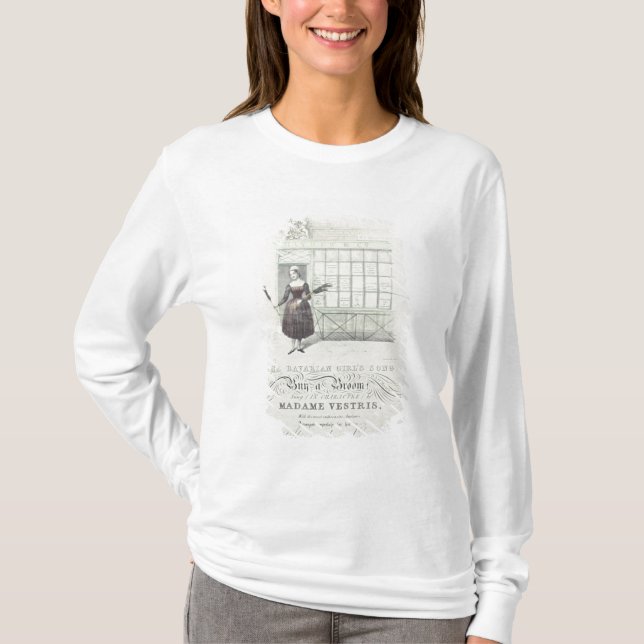 Bayersk flickasång vid sentensen Gouci, sånglakan T Shirt (Framsida)