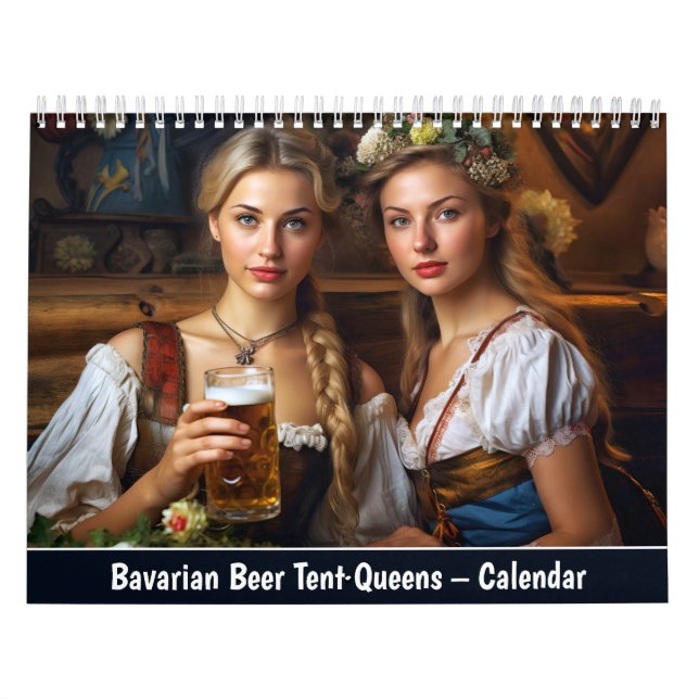 Bayerska öltält-drottningar – Kalender (Omslag)
