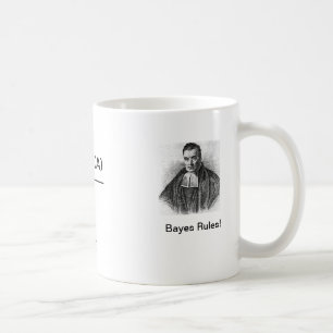 Bayes regler! kaffemugg