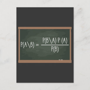 Bayes teorem Sannolikhetsteori Data Science Vykort