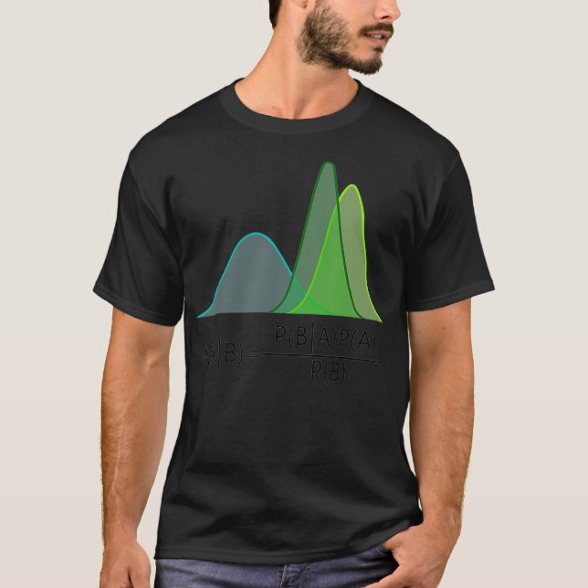 Bayesian T Shirt (Framsida)