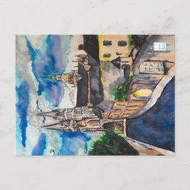 Bayeux Cathedral Frankrike Vykort