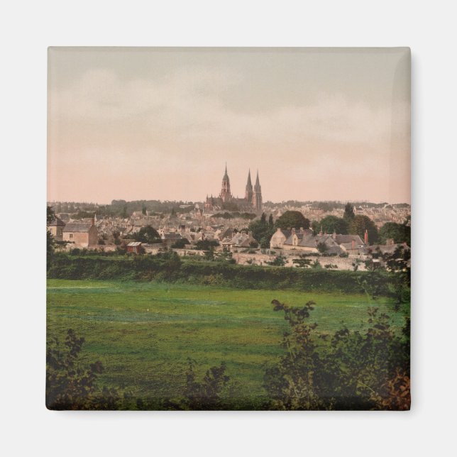 Bayeux - City View Magnet (Framsidan)