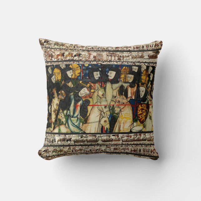 BAYEUX TAPESTRY 1066 Kung Harold Kudde (Framsida)