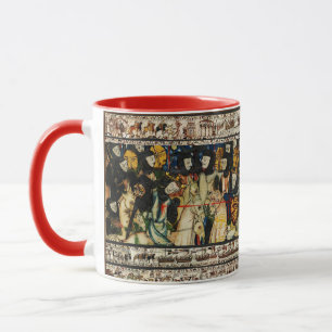 BAYEUX TAPESTRY 1066 Kung Harold Mugg