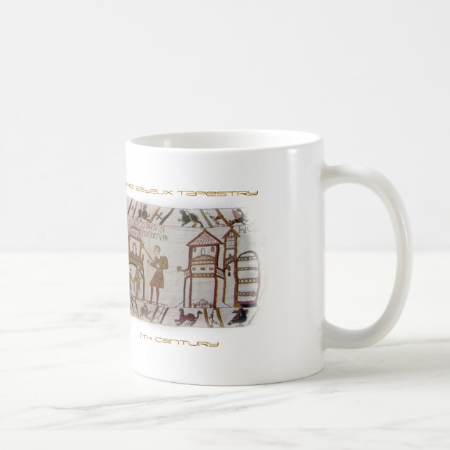 Bayeux Tapestry-11th Century-47 Kaffemugg (Höger)