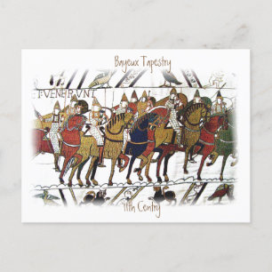 Bayeux Tapestry -a7 vykort