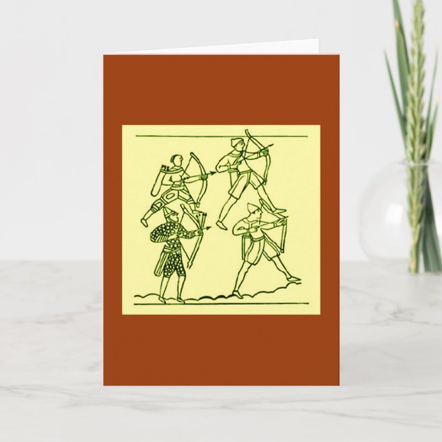 Bayeux Tapestry Helgkort (Framsida)