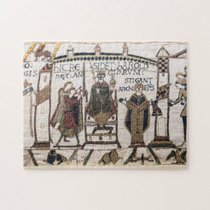 Bayeux Tapestry - Kung Harold Coronation Pussel