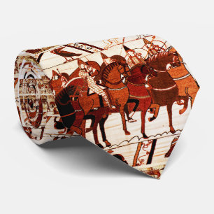 BAYEUX TAPESTRY NORMAN ARMY, KNIGHTS HORSEBACK SLIPS