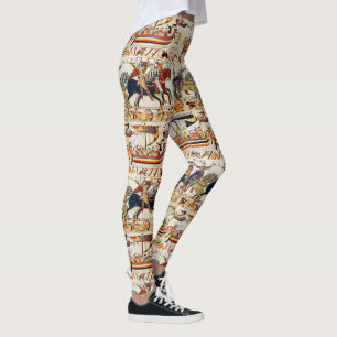 BAYEUX TAPESTRY NORMAN KNIGHTS,VIKING FRAKTASS,ARC LEGGINGS