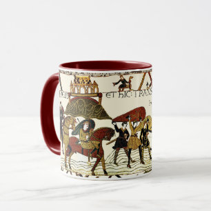 BAYEUX TAPESTRY William vid Mont Saint-Michel Mugg