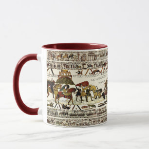 BAYEUX TAPESTRY William vid Mont Saint-Michel Mugg