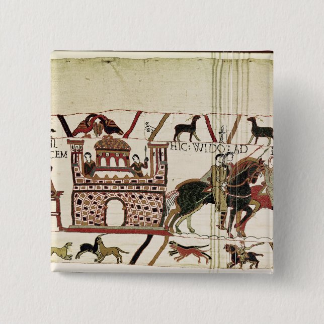 Bayeux TapestryEarl Harold till hertigen av Knapp (Framsida)