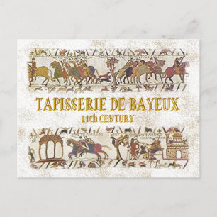 Bayeux-tapeten Vykort