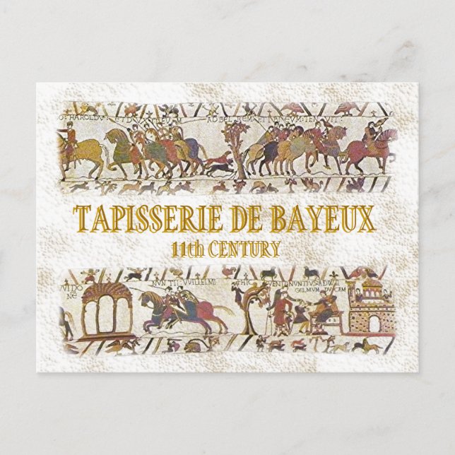 Bayeux-tapeten Vykort (Framsida)