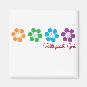Bayflower volleyboll magnet