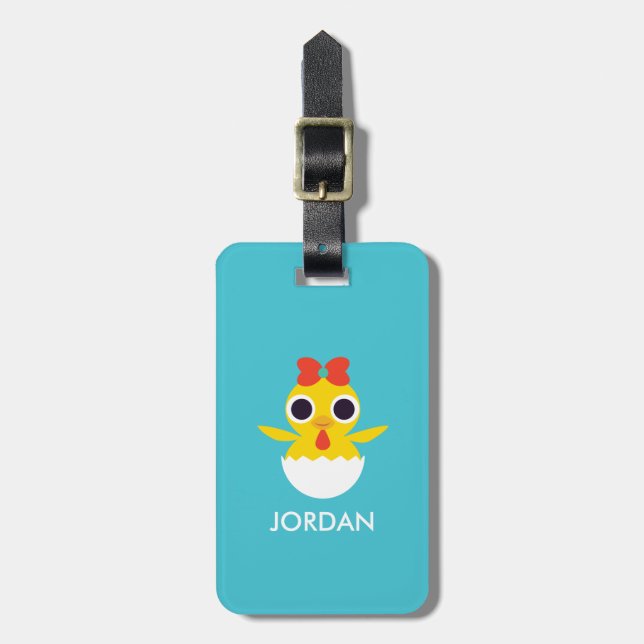 Bayla chicken bagagebricka (Vertikal Framsida)
