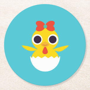 Bayla chicken underlägg papper rund