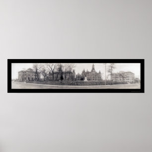 Baylor Universiteten, TX Photo 1910 Poster