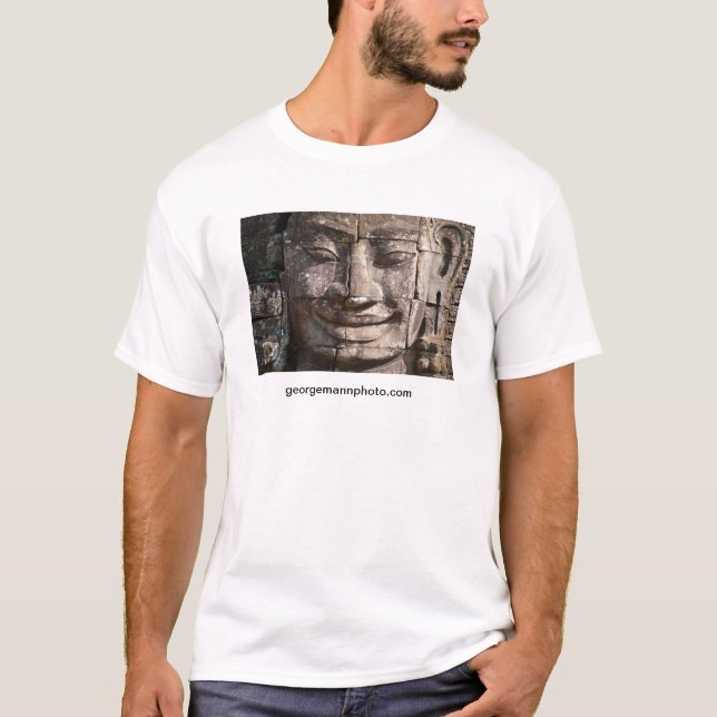 Bayon ansikte #1 tee shirt (Framsida)