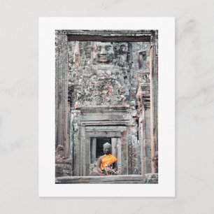 Bayon Temple, Angkor Thom, Kambodja Vykort