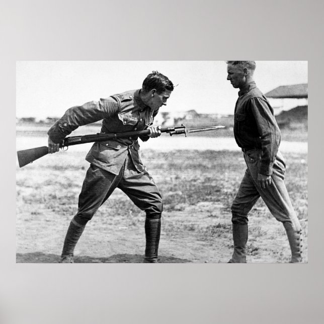 Bayonet Instruction Poster (Framsidan)