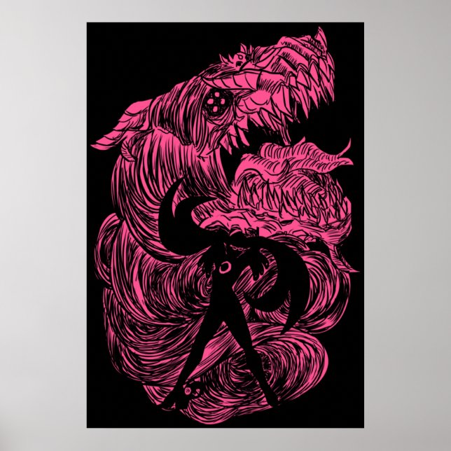 Bayonetta Gomorrah Summon Poster (Framsidan)