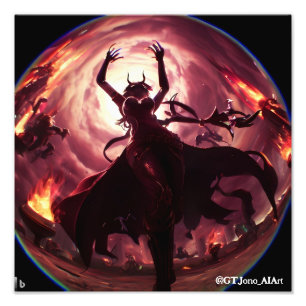 Bayonetta Photo Utvidgning Fototryck