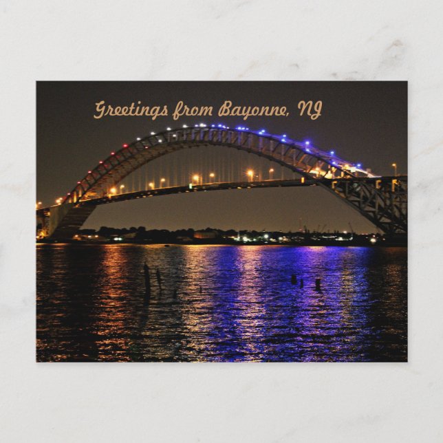 Bayonne Bridge-vykort Vykort (Framsida)