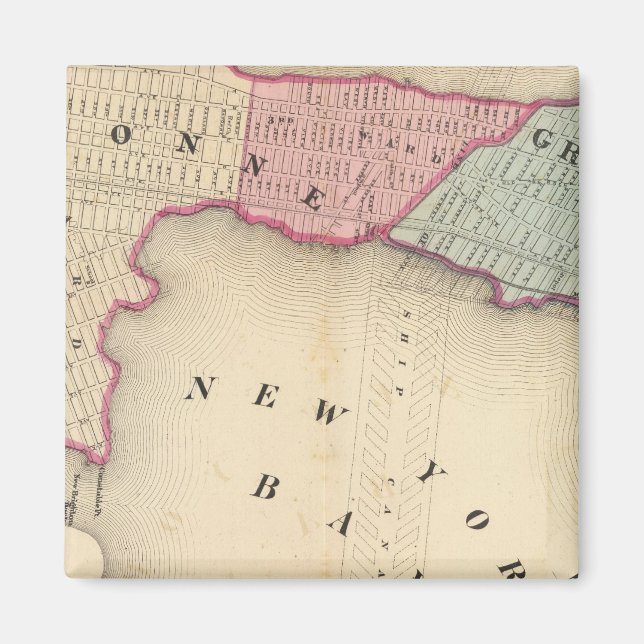 Bayonne Greenville Township Magnet (Framsidan)