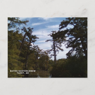 Bayou Batholomew, Tarry, AR Vykort