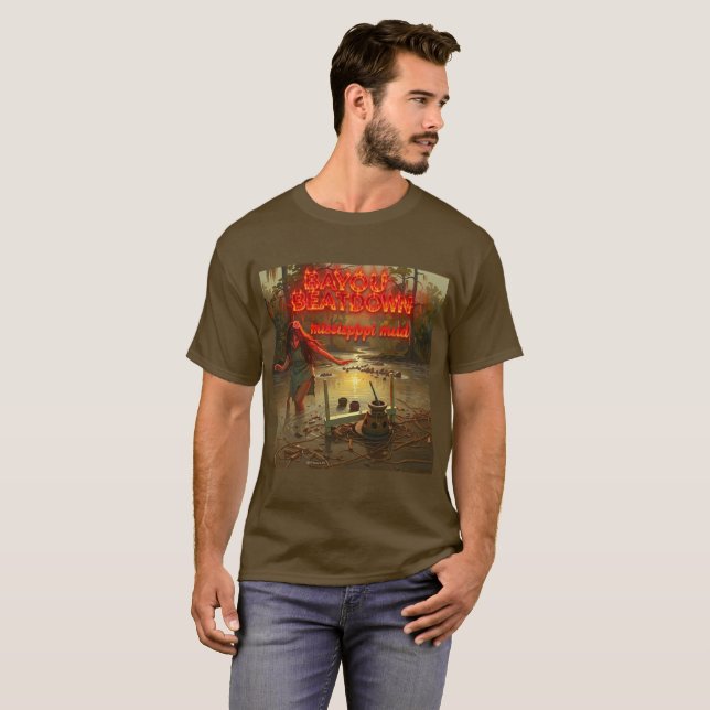 Bayou Beatdown shirt T (Hel framsida)