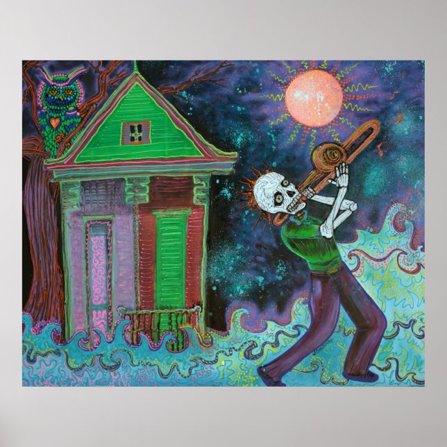 Bayou Blues Poster (Framsidan)