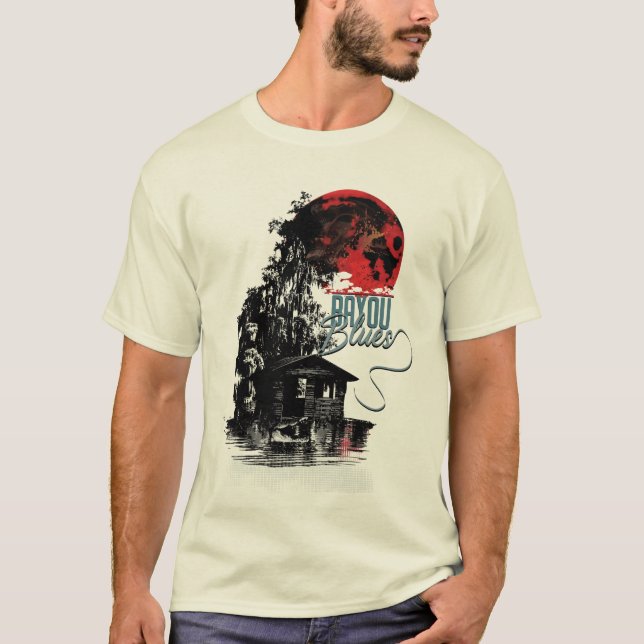 Bayou Blues T Shirt (Framsida)