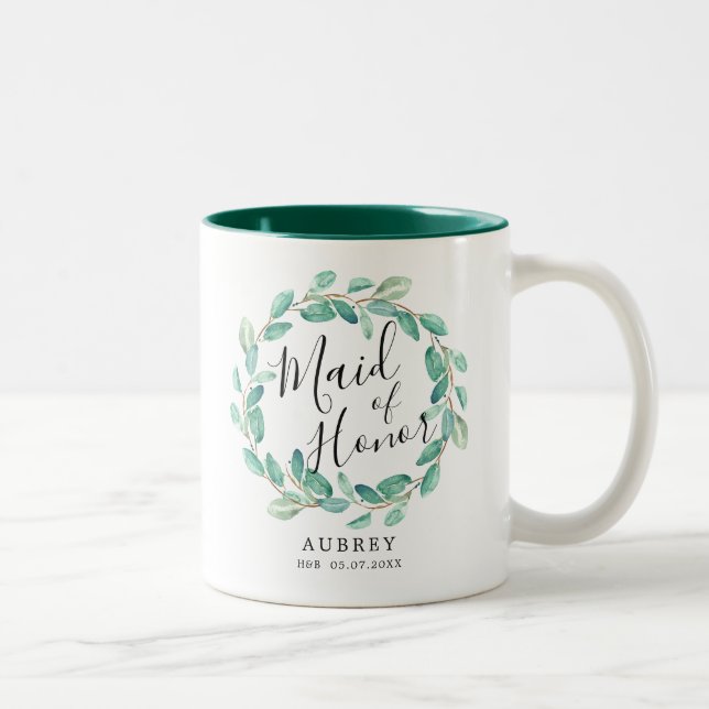 Bayou Botanicals | Maid of honor Två-Tonad Mugg (Höger)