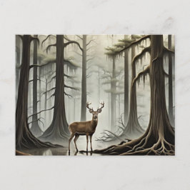 Bayou Hjort Helg Vykort