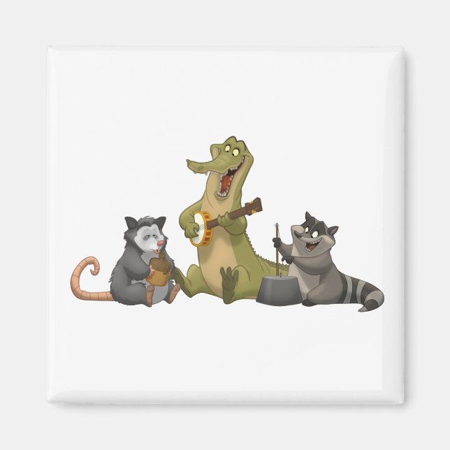 Bayou Jug Band Magnet (Framsidan)