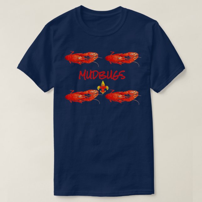 Bayou Mudbugs TShirt T Shirt (Design framsida)
