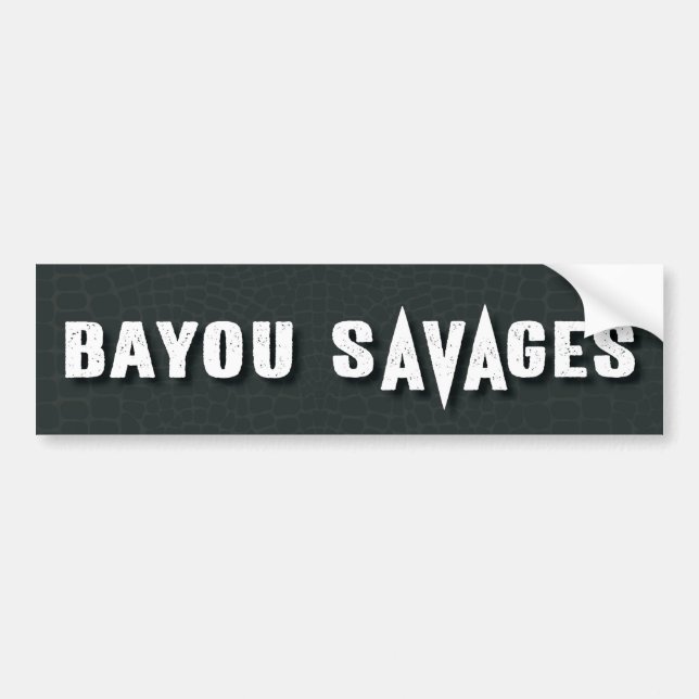 Bayou Savages dekal (Framsidan)