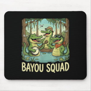 Bayou Squad Louisiana Alligator Retro Wildlife Tra Musmatta