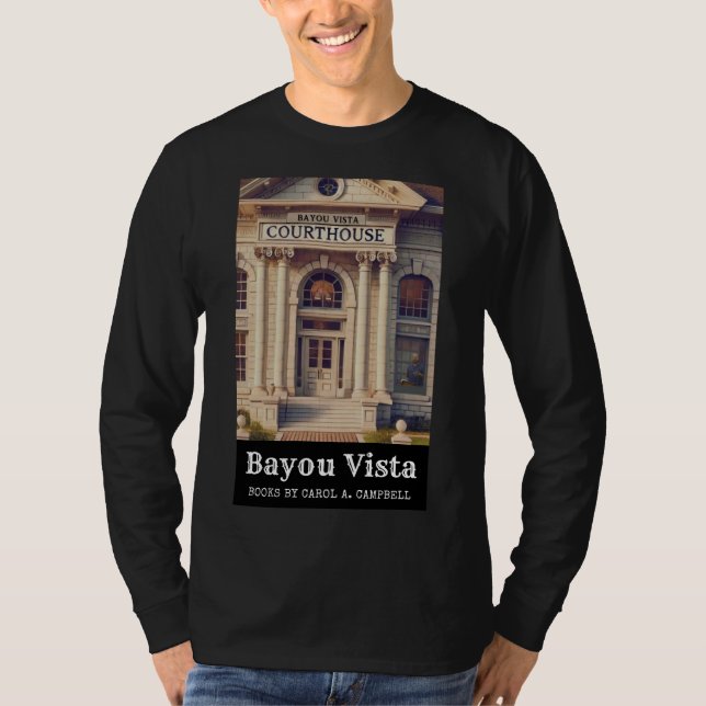 Bayou Vista Courthouse – Southern Psychos Collecti T Shirt (Framsida)