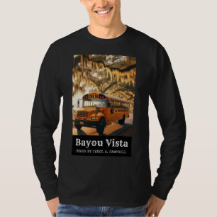 Bayou Vista Skolbuss – Southern Psychos Kollektion T Shirt