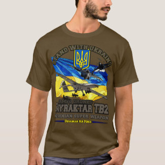 Bayraktar TB2 Drone i Ukrainas armé T Shirt